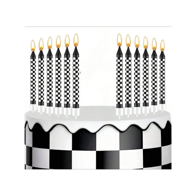 6/12/48pcs/1case Birthday Candles Spiral Cake Candles  Long Thin Cake Candles For Wedding Party And Cake Decoration - Smarsty