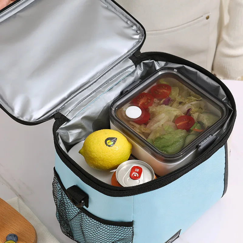 Insulated Lunch Bag Large Unisex Keeps Food Fresh All Day - Smarsty