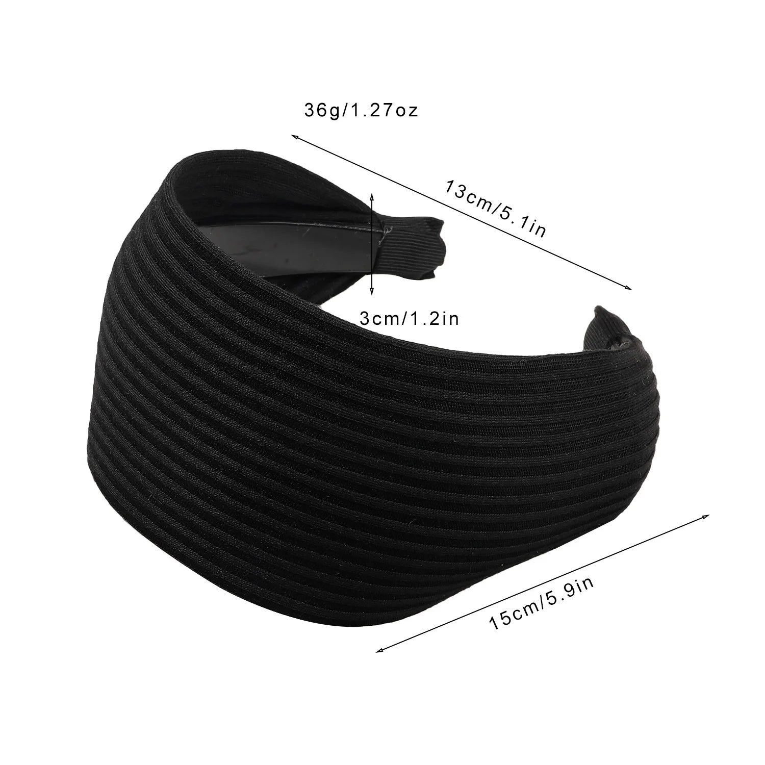 Wide Twilled Nonslip Headband For Women Comfortable - Smarsty