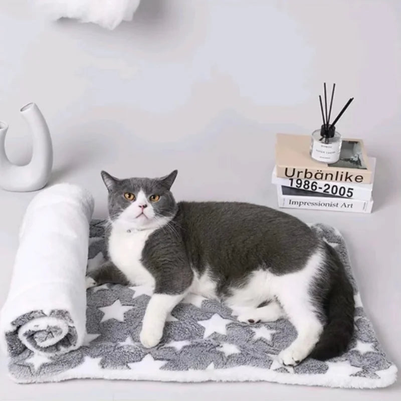Thickened Flannel Pet Mat for Ultimate Comfort - Smarsty