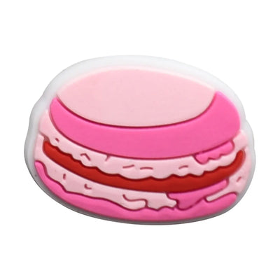 Hot Sales 1Pcs Pink Shoe Charms for Crocs Accessories Pin Shoe Wristband Croc Decorations Buckle Girls Women Party Gifts - Smarsty