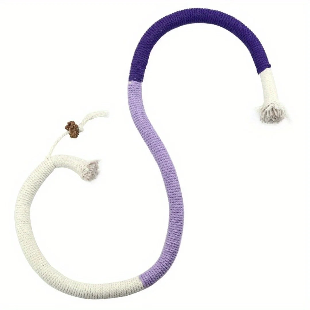 Cotton Cat Chew Toy for Teeth Cleaning - Smarsty