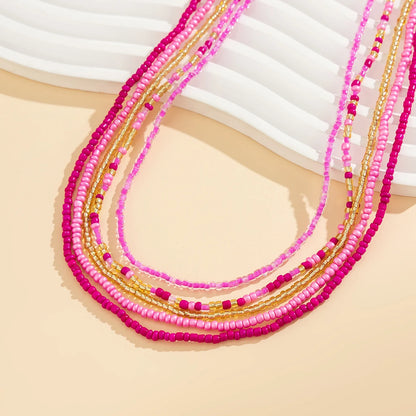 Bohemian Colorful Rice Bead Belly Chain for Women - Smarsty