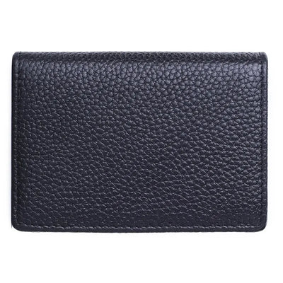 Genuine Leather Business Card Holder Name Card Case Credit Card Wallet for Men & Women - Smarsty