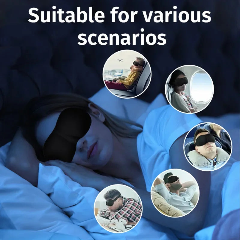 3D Contoured Eye Mask for Deep Sleep - Smarsty
