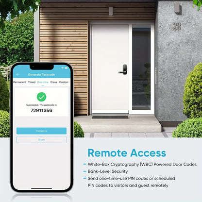 Smart Fingerprint Door Lock with WiFi Remote Access - Smarsty