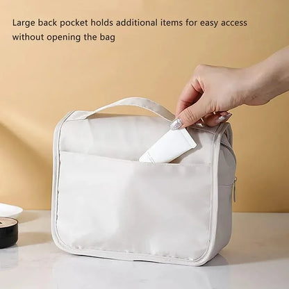 High Quality Travel Makeup Bag Waterproof Toiletries Organizer  Women Neceser Bathroom Hook Wash Pouch Hook Makeup Storage Bag - Smarsty