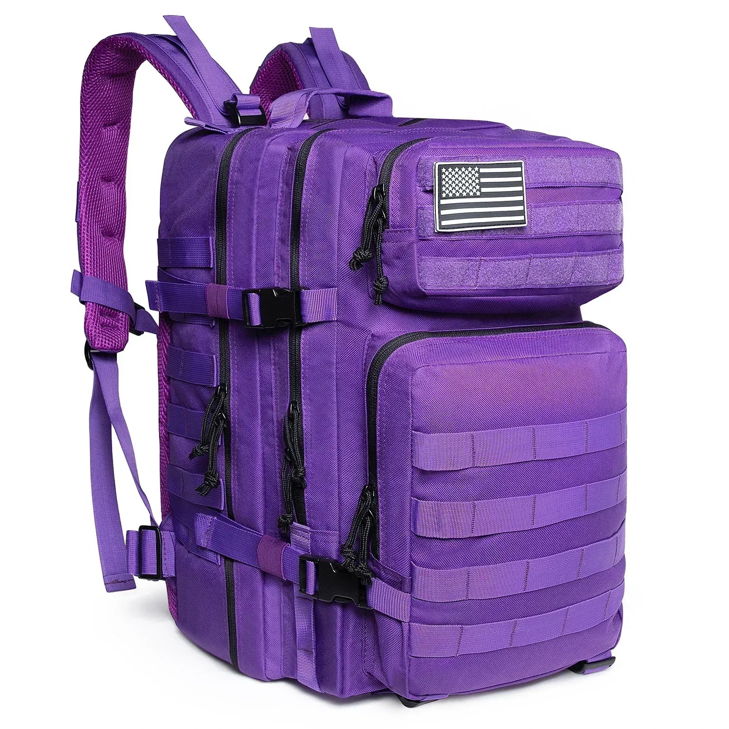 45L Tactical Backpack Large Capacity Outdoor Rucksack 3 Day Fitness Hiking Bag Hiking Camping Gear Backpacks - Smarsty