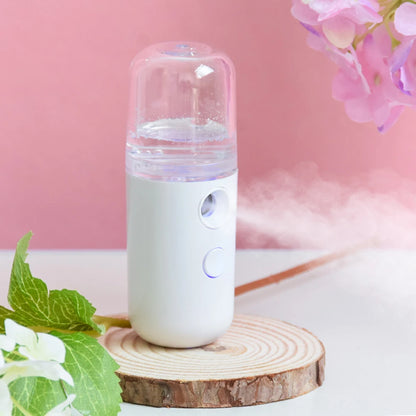 Portable Rechargeable Mini Facial Steamer for Hydration - Smarsty