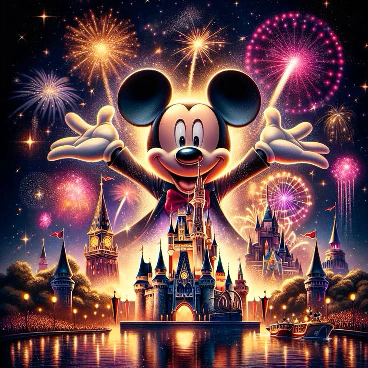 Disney Mickey Mouse Diamond Painting Craft Kit Unique Gift - Smarsty