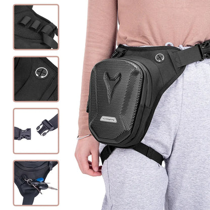 Waterproof Motorcycle Leg Bag Waist Pack For Outdoors - Smarsty