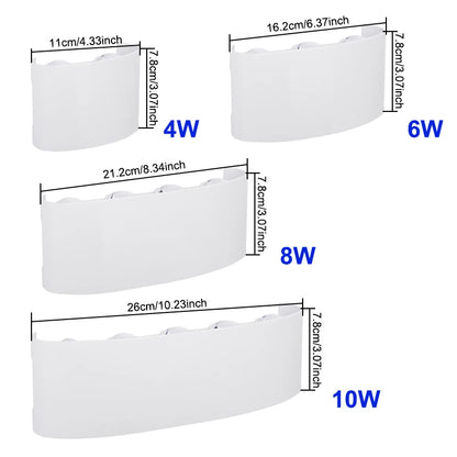 Waterproof LED Wall Light for Outdoor Use - Smarsty
