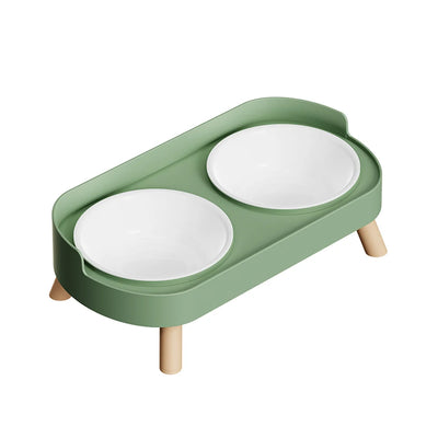 Colorful Double Bowl for Dogs and Cats with Large Capacity - Smarsty