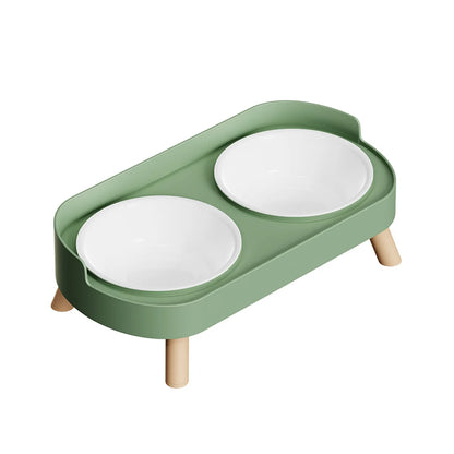 Colorful Double Bowl for Dogs and Cats with Large Capacity - Smarsty