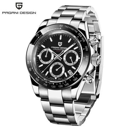 PAGANI DESIGN Men's Waterproof Chronograph Quartz Watch - Smarsty