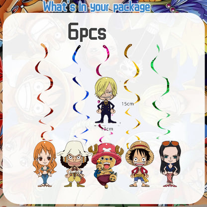 One Piece Birthday Party Disposable Tableware Set - Smarsty