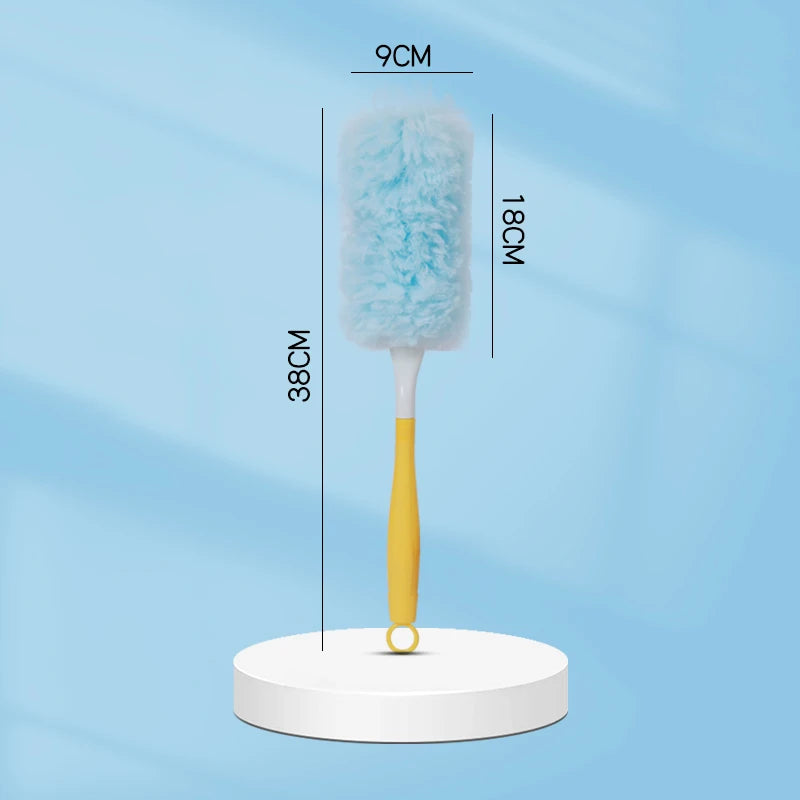 Double sided 360 ° electrostatic dust duster is used for large-scale cleaning of dust, spider webs, and disposable dust collecto - Smarsty