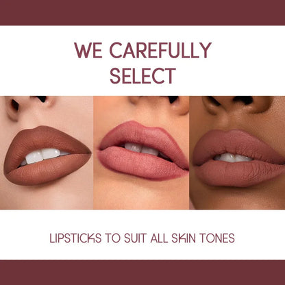 Matte Lipstick and Lip Liner Set Waterproof Long Lasting - Smarsty