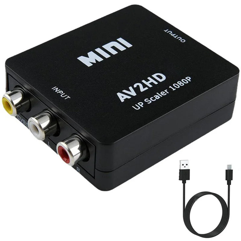 1080P HDMI-Compatible AV Adapter for Clear Video Output - Smarsty