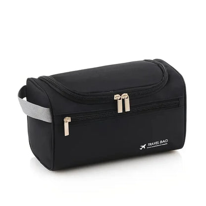 Leather Toiletry Bag for Men Women Dopp Kit Mens Hanging Toiletry Bag Travel Toiletry Bag for Traveling Large Cosmetic Bag for T - Smarsty