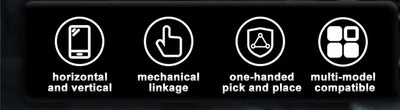 SEAMETAL Car Dashboard Phone Bracket Universal Auto Cellphone Stand For GPS Navigation Universal Desk Windshield Hanging Holder - Smarsty