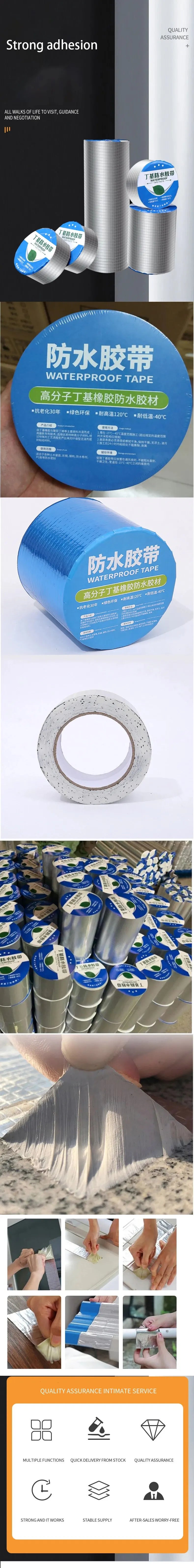 Butyl Tape Waterproof Leak Repair for Roofs - Smarsty