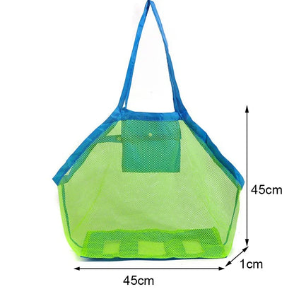 Portable Mesh Beach Tote For Kids Bath Toy Storage Bag - Smarsty