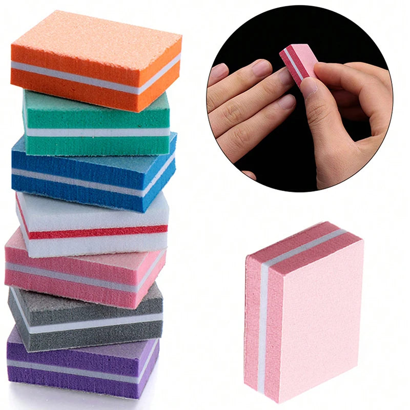 50Pcs Professional Mini Nail Files for Perfect Manicure - Smarsty