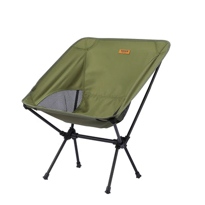 TARKA Foldable Camping Chairs Set Lightweight folding Chair Ultralight Backpacking Moon Chairs for Garden Picnic Beach Fishing by Smarsty