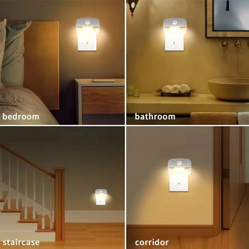 Smart LED Night Light with Motion Sensor for Home Use - Smarsty