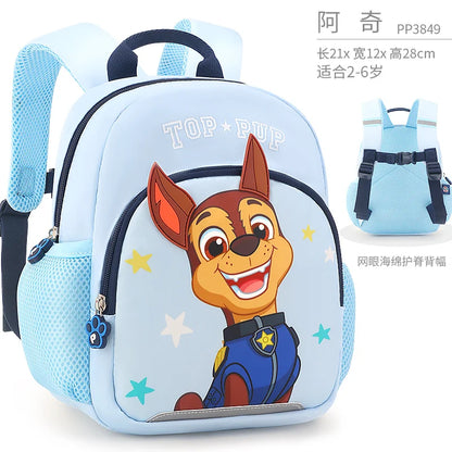Kids Backpack Cartoon Chase And Skye For Preschoolers - Smarsty