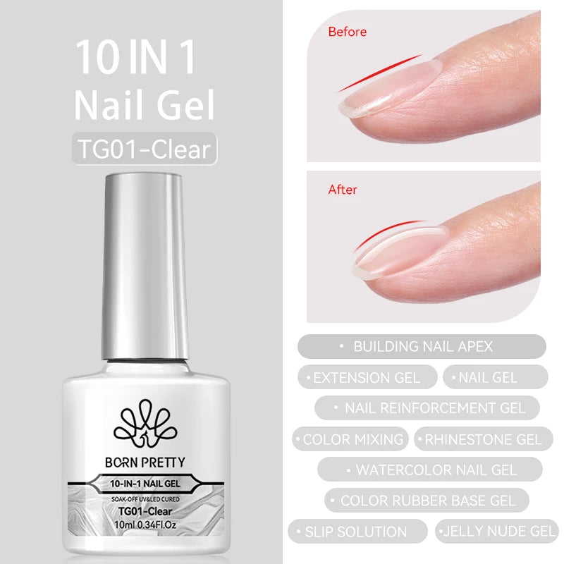 Born Pretty Super Top Coat and Base Gel Polish - Smarsty