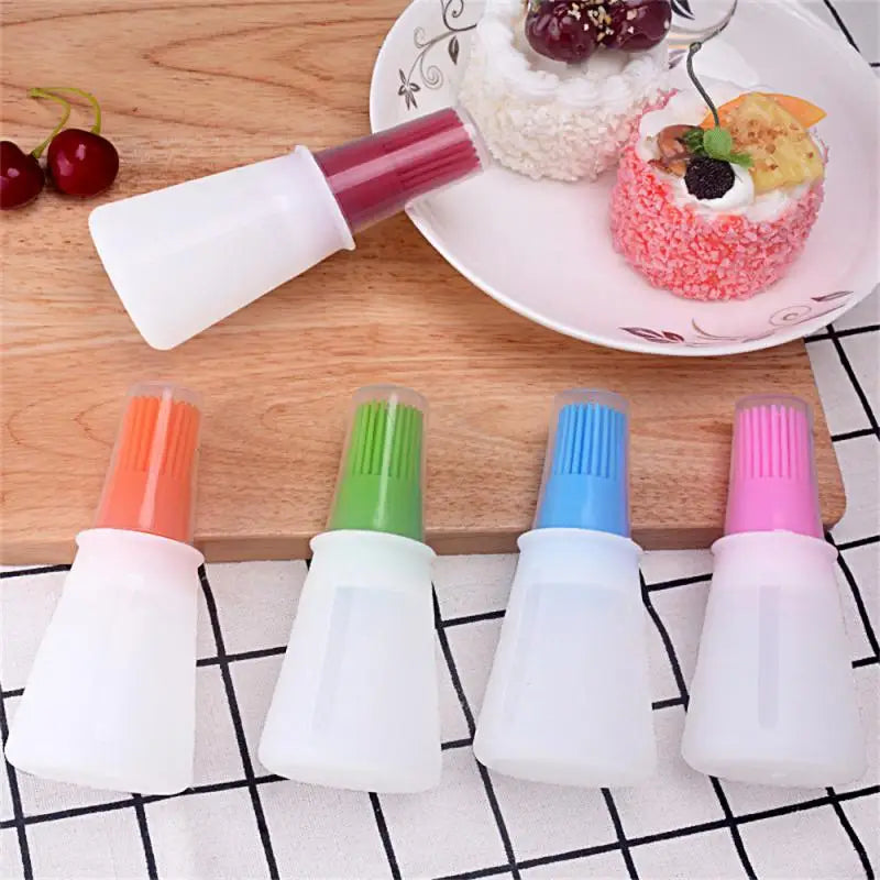 Silicone Oil Dispenser Brush for High Temperature Cooking - Smarsty