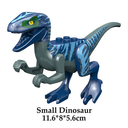 Jurassic Dinosaur World Brutal Raptor T-Rex Triceratops Indominus Rex Model Building Blocks Dino Velociraptor Figure Bricks Toys