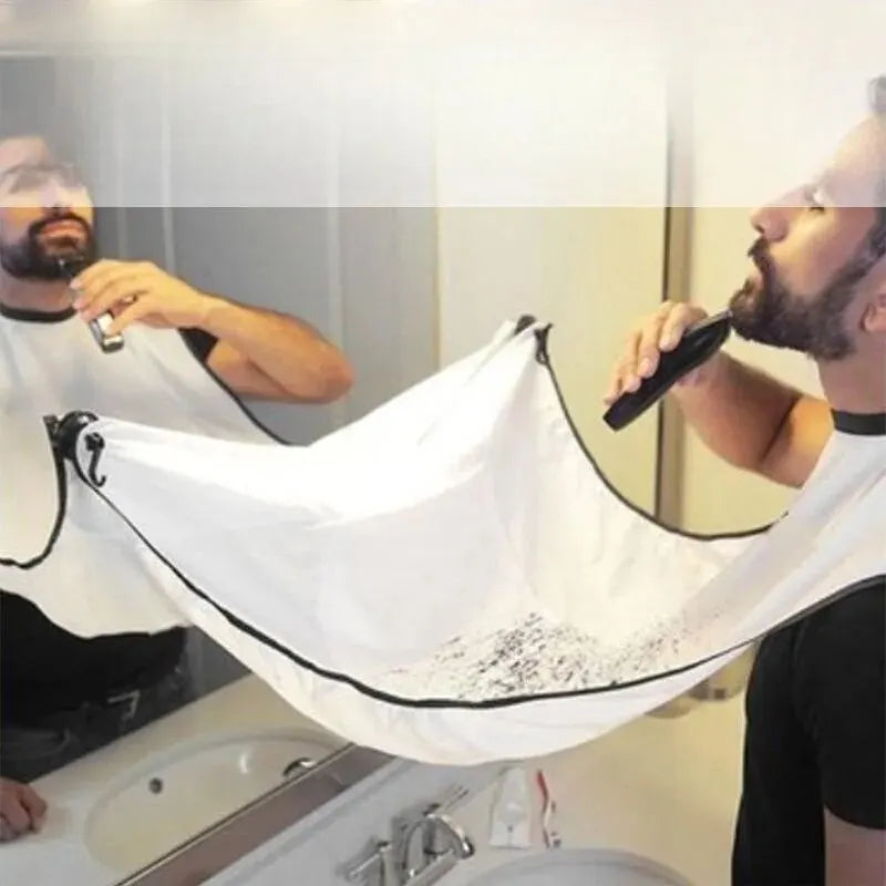 Versatile Shaving Bib for Easy Beard Styling - Smarsty