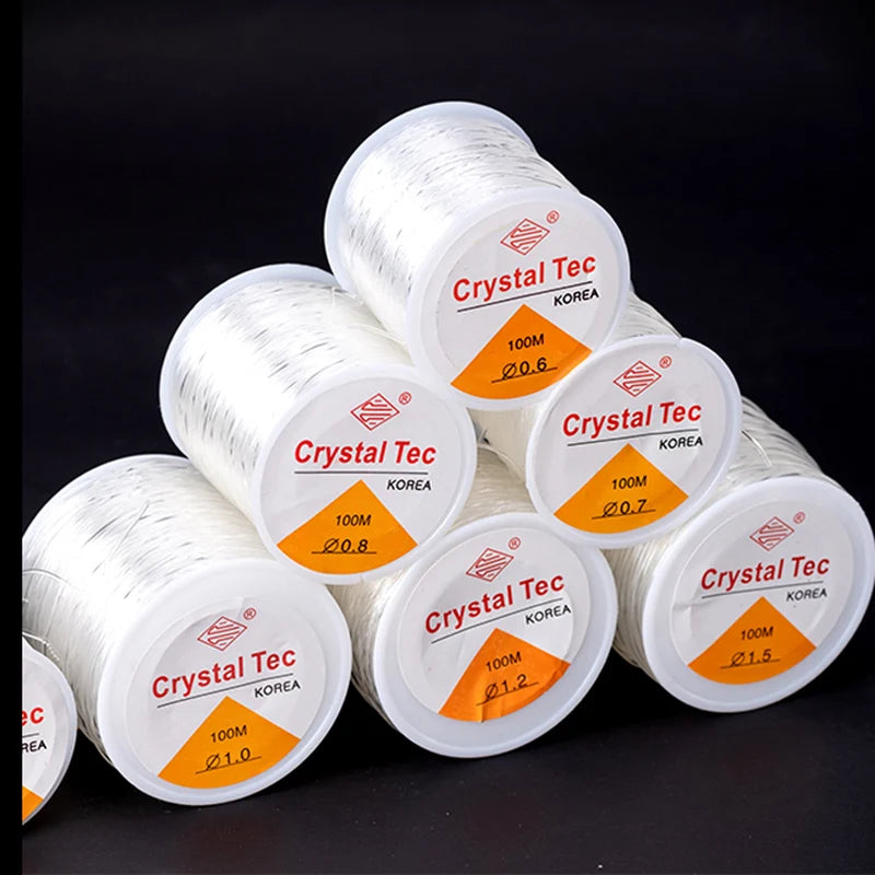 100m Strong Elastic Beading Thread Stretchable Durable - Smarsty