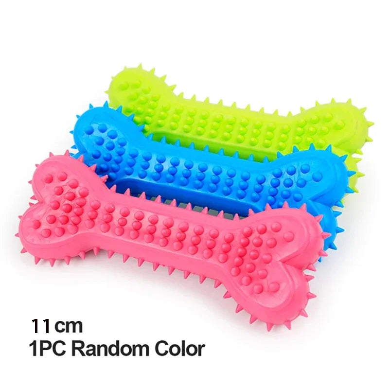 Durable Rubber Chew Toy for Small Dogs - Smarsty