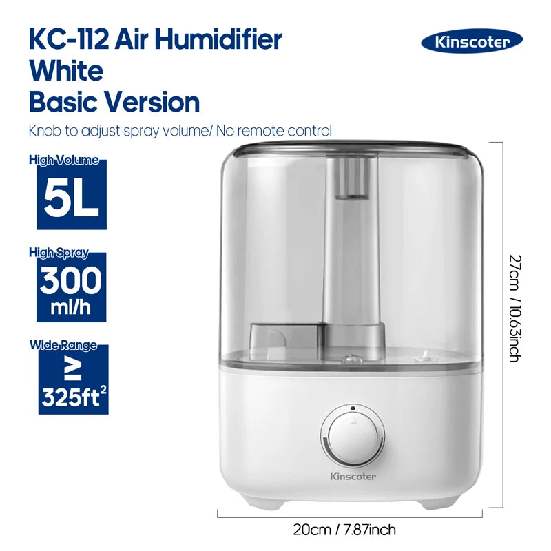 Large Capacity Aromatherapy Air Humidifier with Remote Control - Smarsty