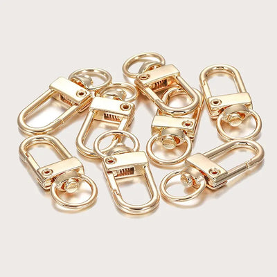 8pcs/lot Metal Universal Buckle Bag Buckle Multi Color Optional Key Buckle Alloy Buckle Lobster Buckle Bag Accessories - Smarsty