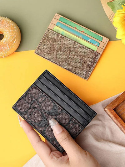 Luxury Design Wallets for Women Multi-Function Card Holder PU Leather Female Small Card Bag Short Women's Purse - Smarsty