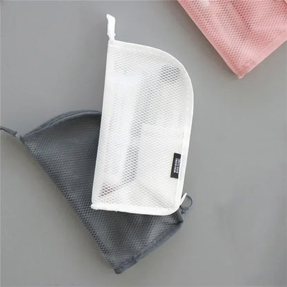 EVA Mesh Cosmetic Bag Travel Organizer For Women Portable - Smarsty
