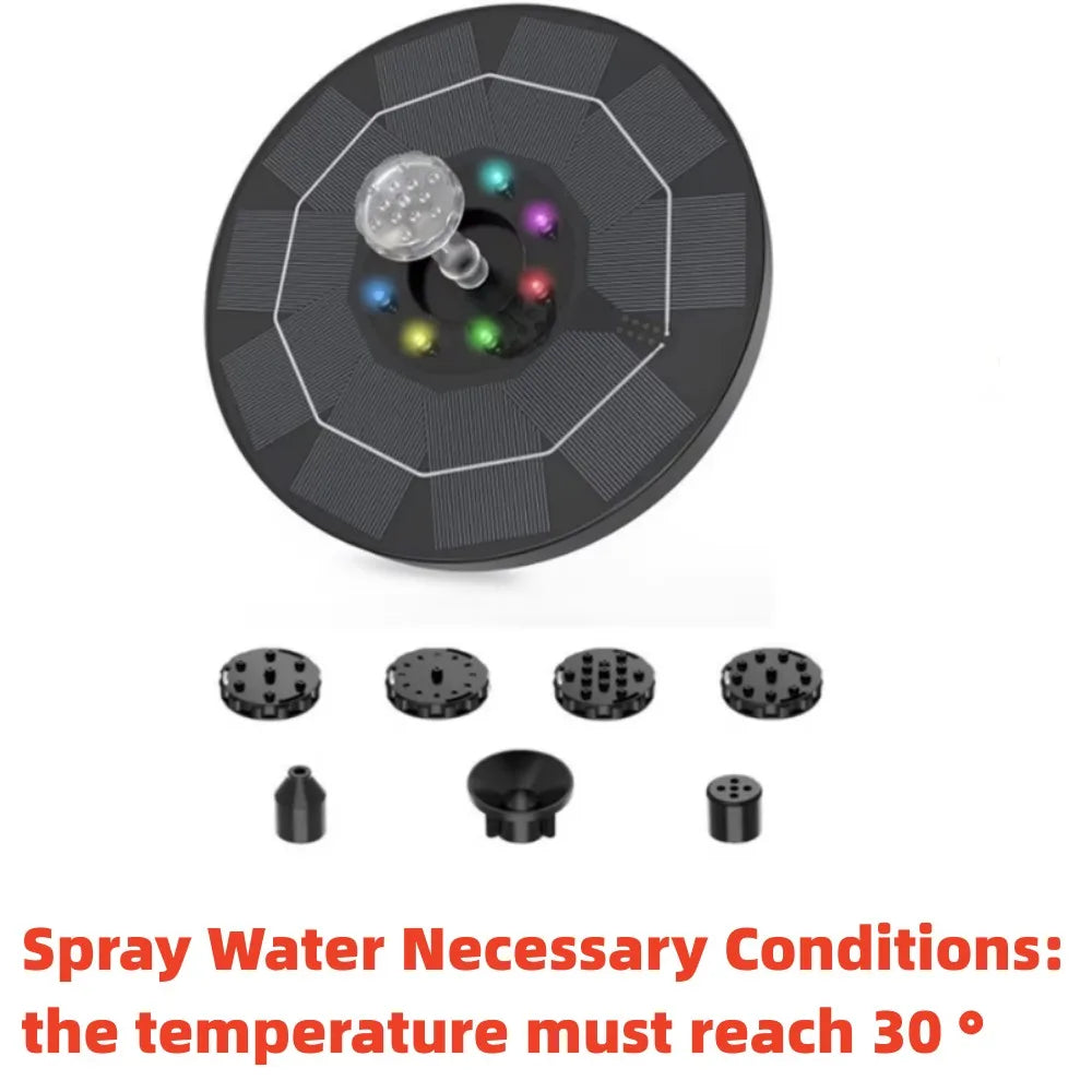 Energy Saving Solar Fountain Pump for Gardens - Smarsty