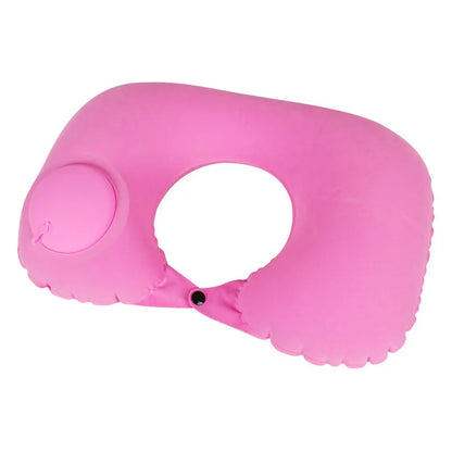 Portable Inflatable Travel Neck Pillow for Comfort - Smarsty