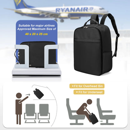 Ryanair Backpack 40x20x25 Cabin Bag, Hand Luggage Travel Backpack for Easyjet Cabin Bag 45x36x20, Laptop Backpack for Women/Men - Smarsty