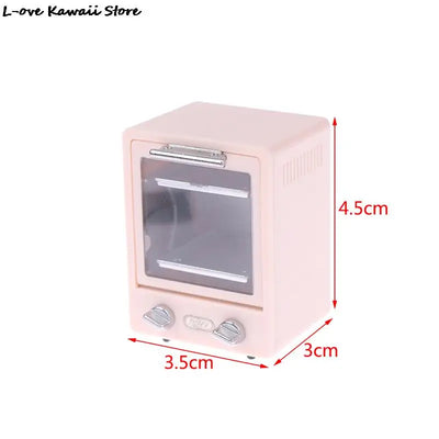 Miniature Dollhouse Furniture Set For Dolls House Mini Toy Kit Accessories TV Kitchen Home Fridge Kids Pretend Play Diy Figurine by Smarsty