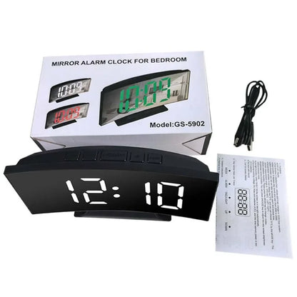 LED Digital Alarm Clock with Large Display and Temperature - Smarsty