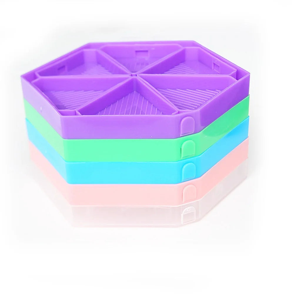 Removable Diamond Painting Storage Containers with 6 Slots - Smarsty