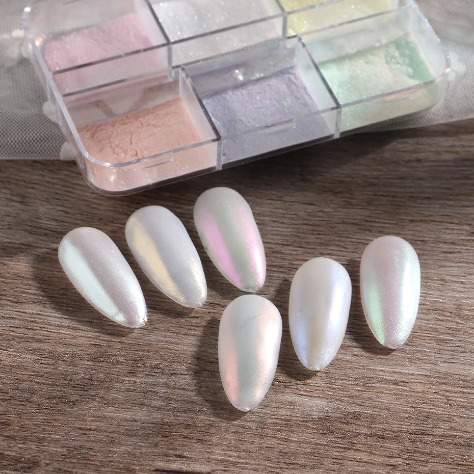 Metallic Chrome Nail Glitter Powder for Stunning Manicures - Smarsty