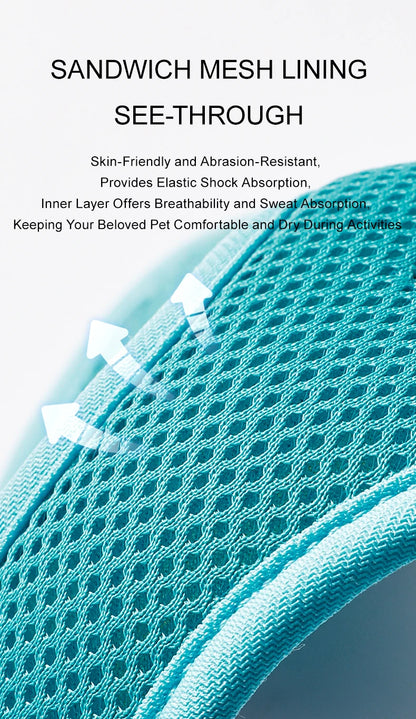 Truelove Floral Mesh Harness for Dogs and Cats - Smarsty