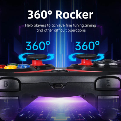 Wireless Bluetooth Game Controller for Android and PC - Smarsty